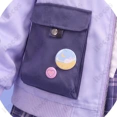 結城さくな 2026新衣装 制服Ver. コスプレ衣装｜ラベンダーの制服風コーデで撮影に - 3枚目の画像（サムネイル）