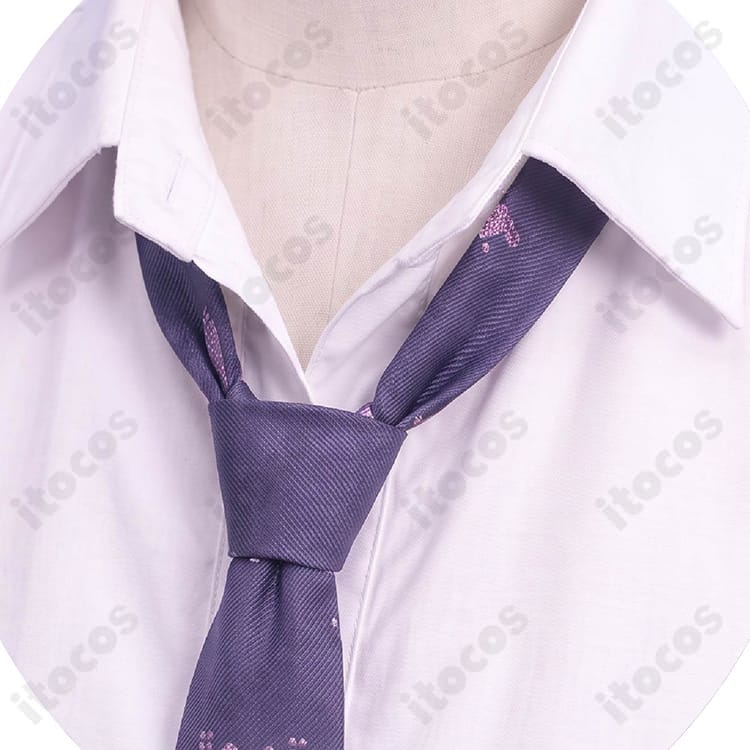 結城さくな 2026新衣装 制服Ver. コスプレ衣装｜ラベンダーの制服風コーデで撮影に - 2枚目の画像