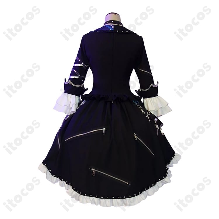 アイカツ！氷上スミレ（スミレ）ブルーエンプレスコーデ｜王冠付きの華やかな撮影用衣装 - 4枚目の画像
