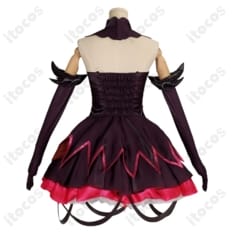 名探偵プリキュア！森亜るるか エクリプス・シャドウVer. コスプレ衣装｜翼付き７点セット - 3枚目の画像（サムネイル）