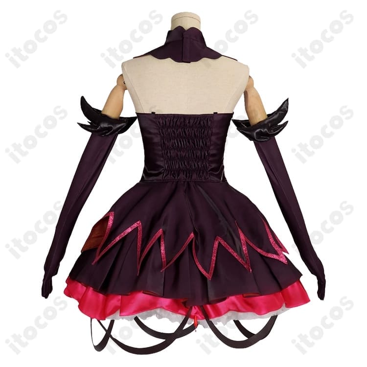 名探偵プリキュア！森亜るるか エクリプス・シャドウVer. コスプレ衣装｜翼付き７点セット - 3枚目の画像