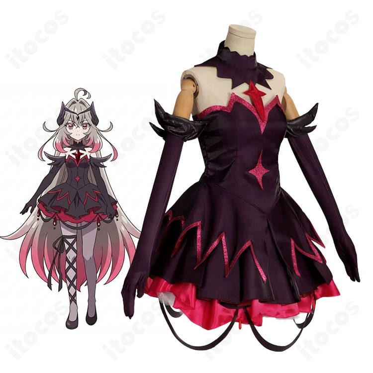 『名探偵プリキュア!』森亜るるかのキャラクター画像とエクリプス・シャドウVer.コスプレ衣装の商品画像