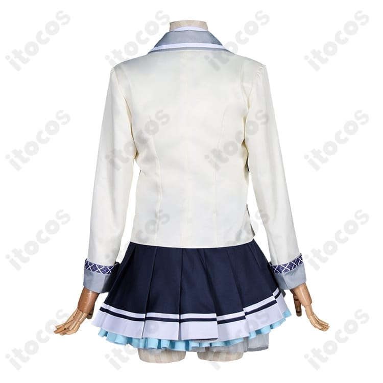 オンゲキ bright MEMORY 珠洲島有栖の制服コスプレ衣装｜撮影向け６点セット - 3枚目の画像