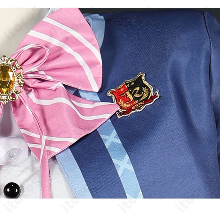 オンゲキ bright MEMORYの制服コスプレ衣装に付いた徽章の詳細