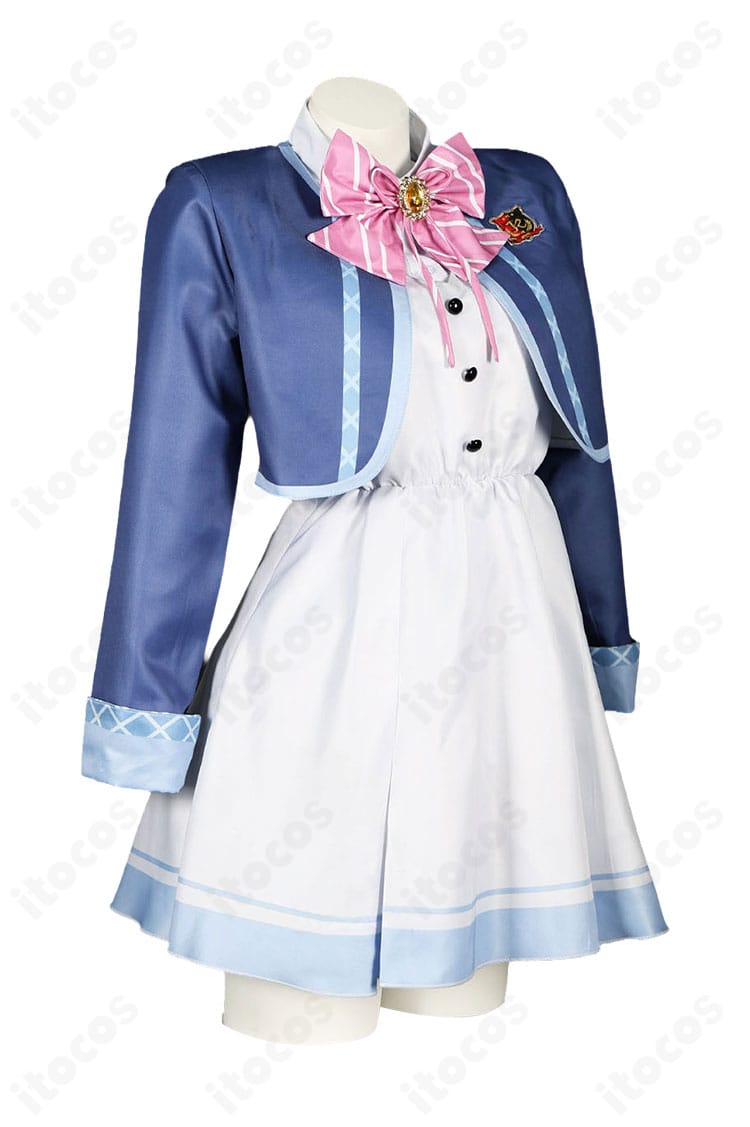 オンゲキ bright MEMORYの制服コスプレ衣装の側面シルエット