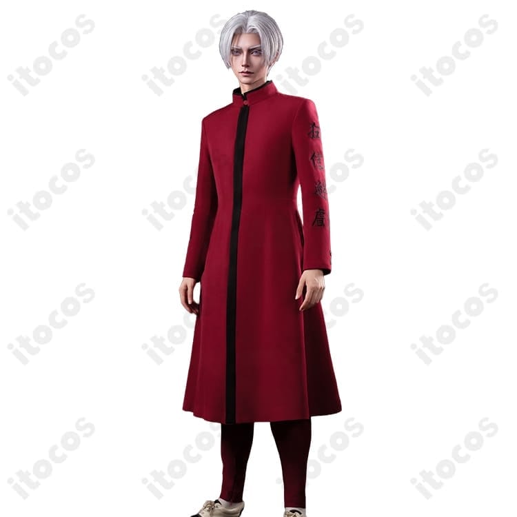 東京卍リベンジャーズ（東リベ）黒川イザナ／イザナ 天竺総長特攻服・撮影映えする４点セット - 3枚目の画像