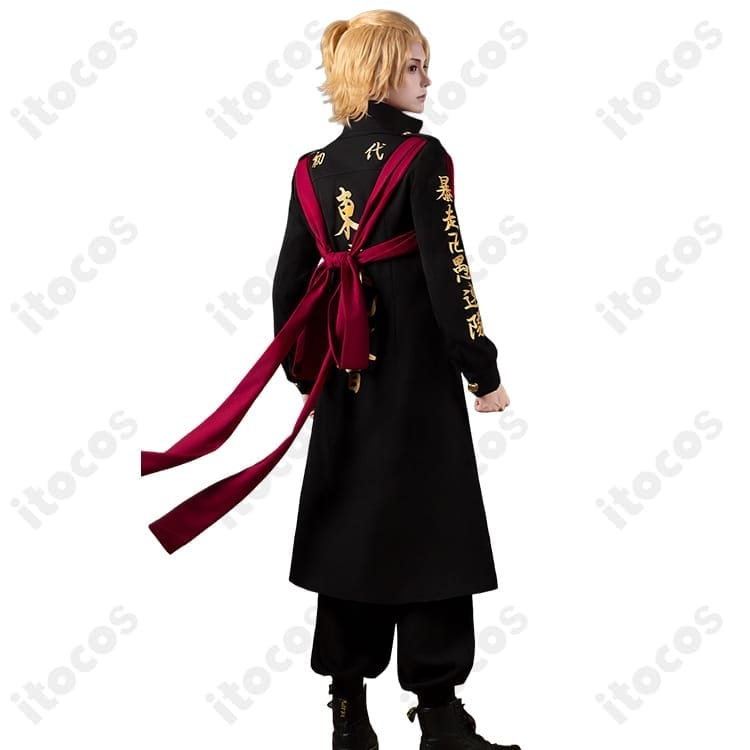 東京卍リベンジャーズ（東リベ）佐野万次郎（マイキー）特攻服コスプレ衣装｜撮影向け６点セット - 4枚目の画像