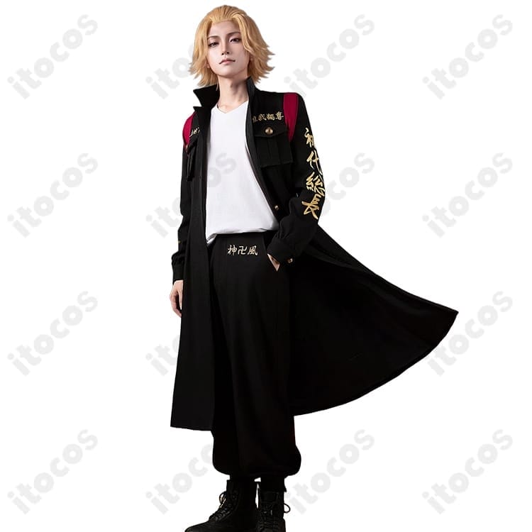 東京卍リベンジャーズ（東リベ）佐野万次郎（マイキー）特攻服コスプレ衣装｜撮影向け６点セット - 3枚目の画像