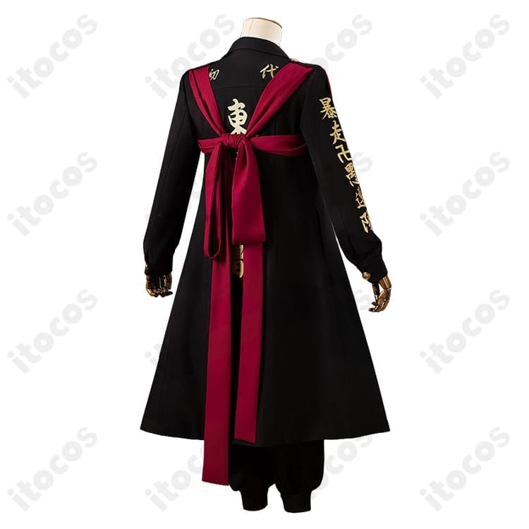 東京卍リベンジャーズ（東リベ）佐野万次郎（マイキー）特攻服コスプレ衣装｜撮影向け６点セット - 2枚目の画像