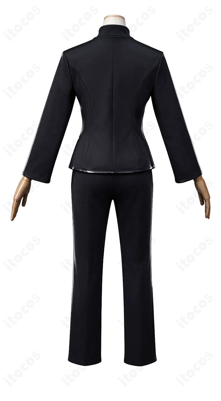 良秀のLCB囚人コスプレ衣装を背面から見た画像