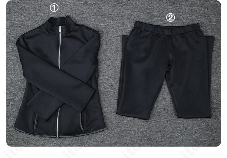 良秀のLCB囚人コスプレ衣装のセット内容である上着とパンツ