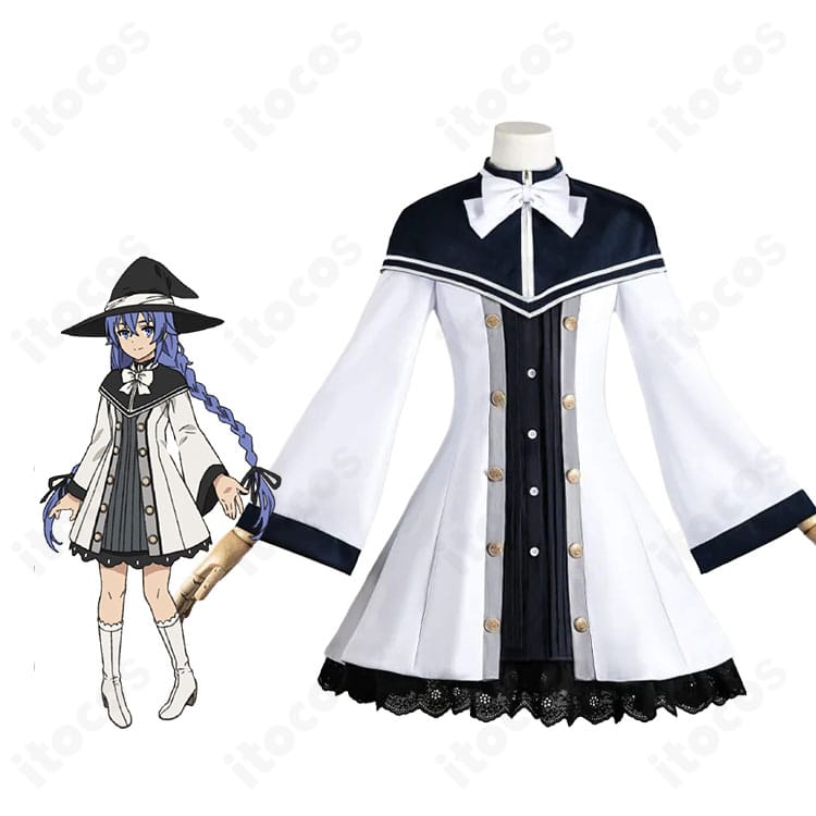 無職転生のロキシー・ミグルディアのキャラクター画像とコスプレ衣装の商品画像
