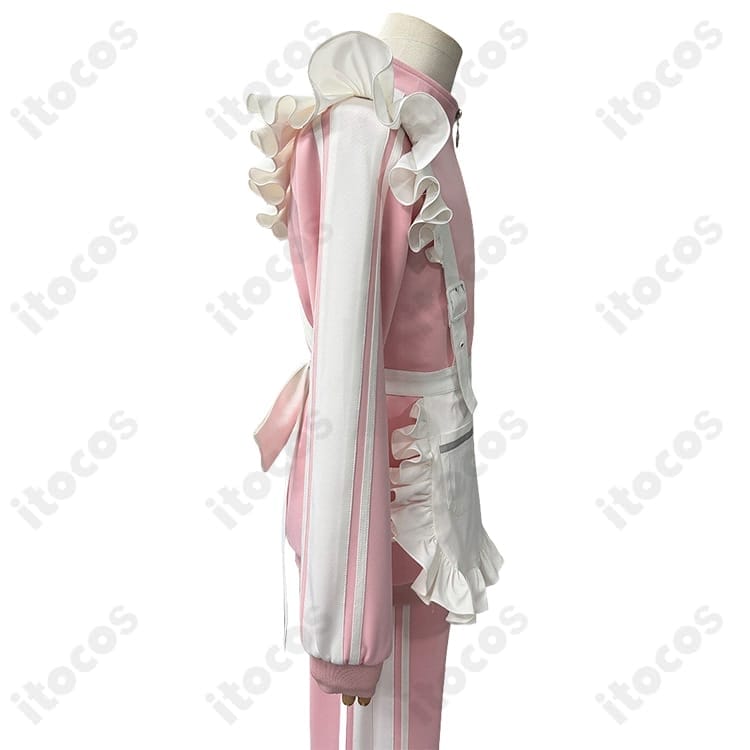 あんさんぶるスターズ！！（あんスタ）萌え萌え文化祭ジャージメイドコスプレ衣装 - 3枚目の画像