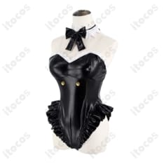 Re:ゼロから始める異世界生活（リゼロ）レム 幻夜の魔法使いコスプレ衣装・薄手の７点セット - 3枚目の画像（サムネイル）
