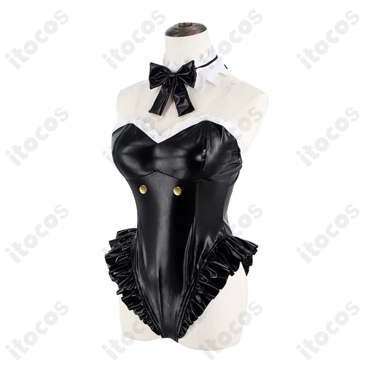 Re:ゼロから始める異世界生活（リゼロ）レム 幻夜の魔法使いコスプレ衣装・薄手の７点セット - 3枚目の画像