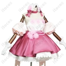Re:ゼロから始める異世界生活（リゼロ）レム／ラムの華やかなローズドレスコスプレ衣装７点セット - 7枚目の画像（サムネイル）