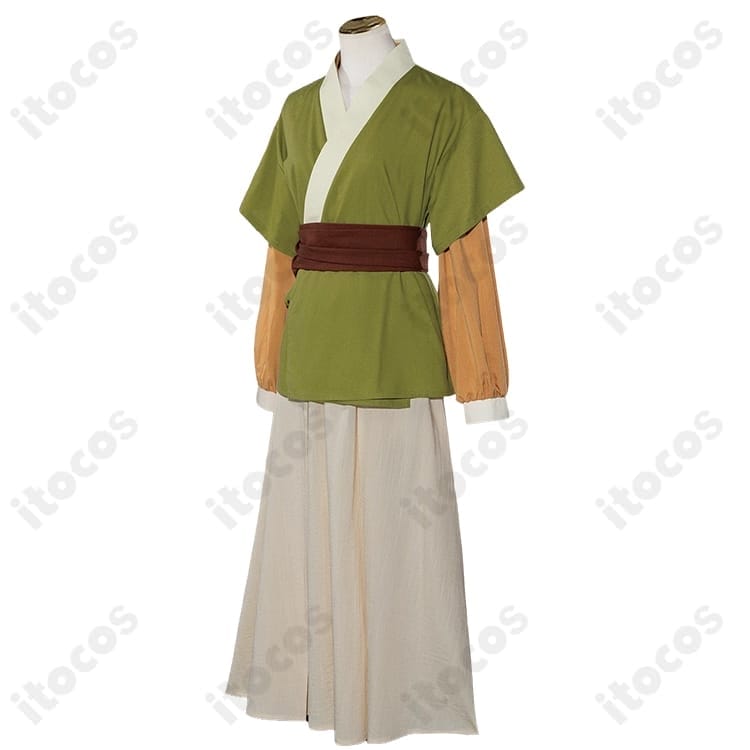 薬屋のひとりごと（薬屋）猫猫（マオマオ）幼少期コスプレ衣装｜軽やかな４点セット - 2枚目の画像