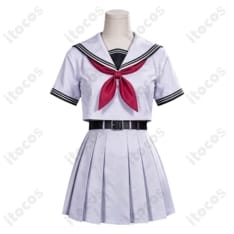 ホロライブ 古石ビジュー（ビブー）コンバットアカデミー制服コスプレ衣装｜撮影向け７点セット - 2枚目の画像（サムネイル）