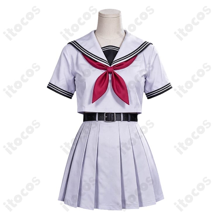 ホロライブ 古石ビジュー（ビブー）コンバットアカデミー制服コスプレ衣装｜撮影向け７点セット - 2枚目の画像