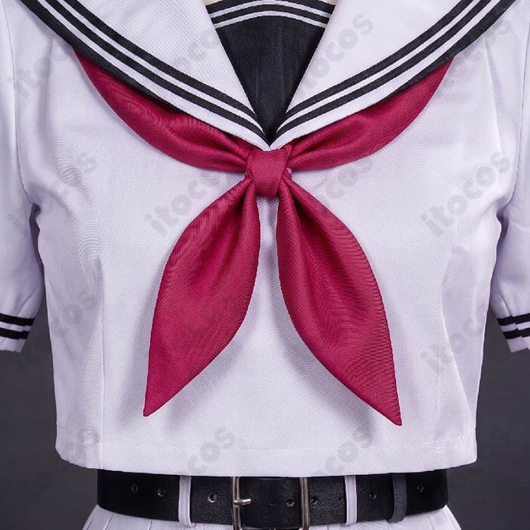 ホロライブ 古石ビジュー（ビブー）コンバットアカデミー制服コスプレ衣装｜撮影向け７点セット - 4枚目の画像