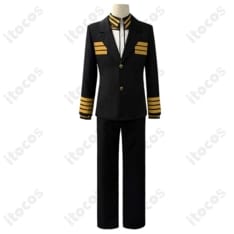 日本三國 三角青輝・阿佐馬芳経・賀来泰明 大和制服Ver.のコスプレ衣装４点セット - 1枚目の画像（サムネイル）