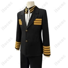 日本三國 三角青輝・阿佐馬芳経・賀来泰明 大和制服Ver.のコスプレ衣装４点セット - 4枚目の画像（サムネイル）