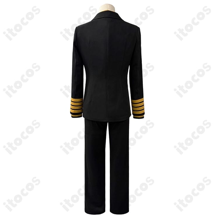日本三國 三角青輝・阿佐馬芳経・賀来泰明 大和制服Ver.のコスプレ衣装４点セット - 2枚目の画像