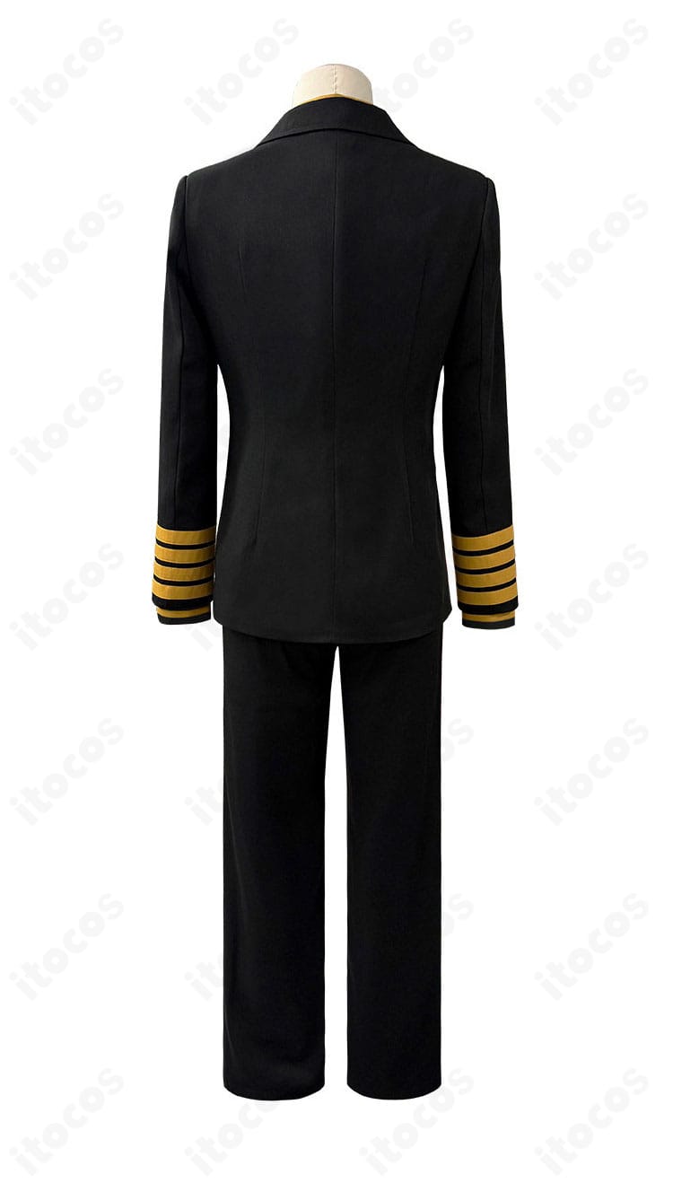 日本三國 大和制服Ver.のコスプレ衣装背面