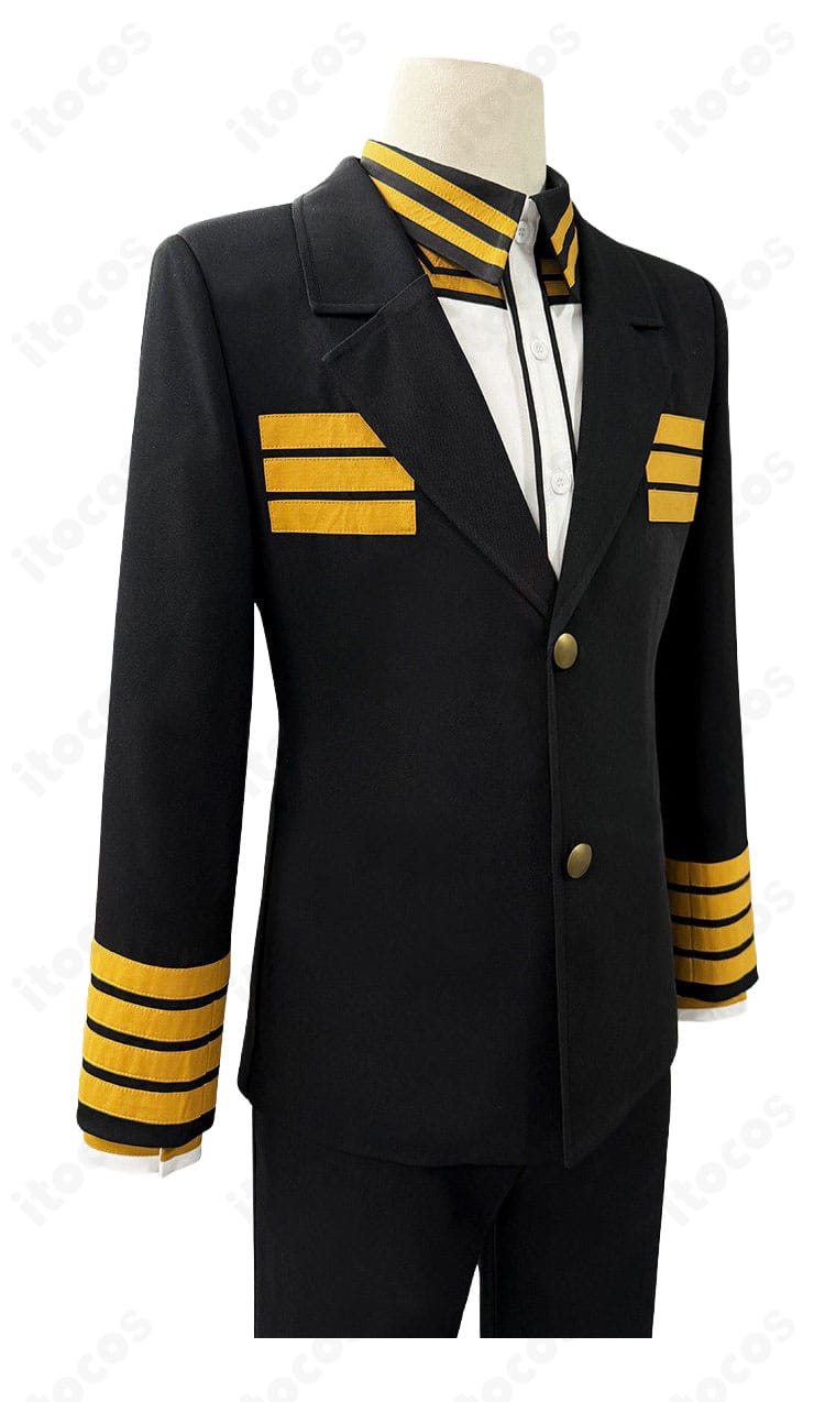日本三國 大和制服Ver.のジャケット右側のディテール