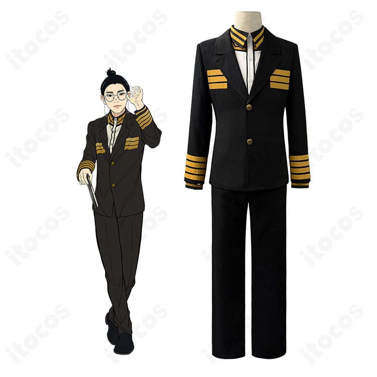 日本三國の三角青輝・阿佐馬芳経・賀来泰明のキャラクター画像と大和制服Ver.のコスプレ衣装