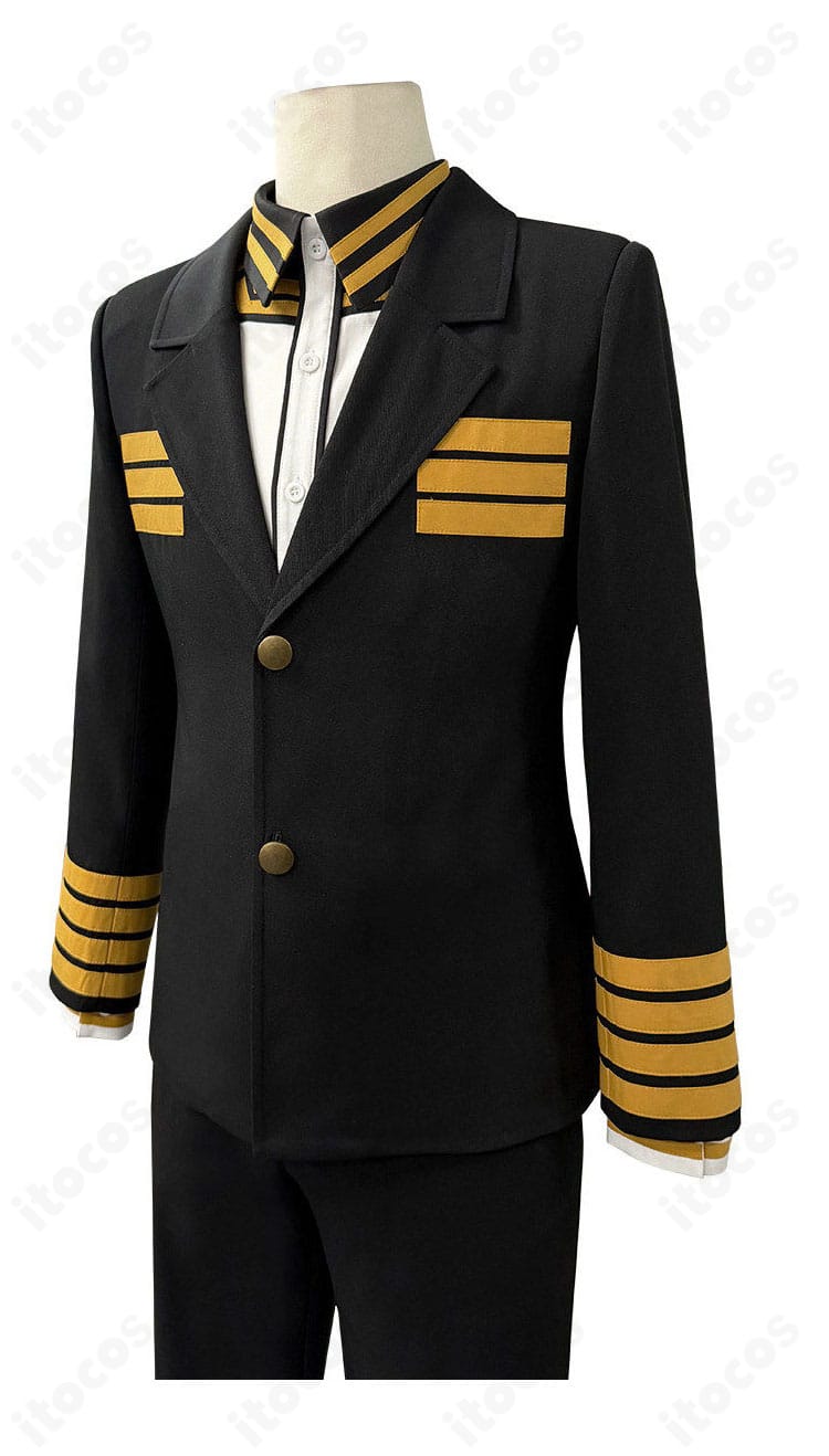 日本三國 大和制服Ver.のジャケット左側のディテール