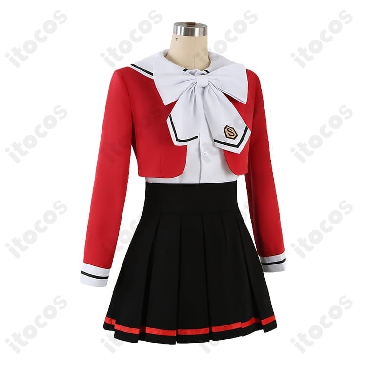 魔法騎士レイアース｜獅堂光（光）制服版コスプレ衣装、爽やかな学園風の４点セット - 2枚目の画像