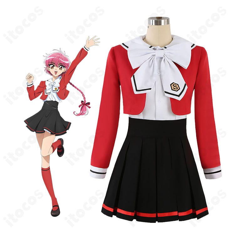 魔法騎士レイアースの獅堂光のキャラクター画像と制服版コスプレ衣装