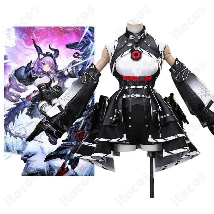 アークナイツ：エンドフィールドのティフォロスのキャラクター画像とコスプレ衣装