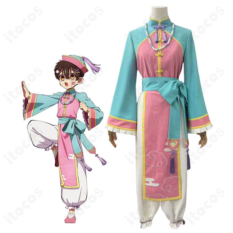 地縛少年花子くんの花子くんのキャラクター画像とゆめかわチャイナVer.の商品衣装