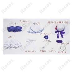 Fate/Grand Order（FGO）マシュ・キリエライトの常夏水着Ver.03コスプレ衣装 - 6枚目の画像（サムネイル）