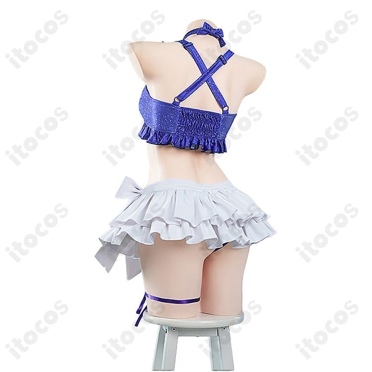 Fate/Grand Order（FGO）マシュ・キリエライトの常夏水着Ver.03コスプレ衣装 - 4枚目の画像