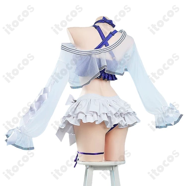 Fate/Grand Order（FGO）マシュ・キリエライトの常夏水着Ver.03コスプレ衣装 - 2枚目の画像