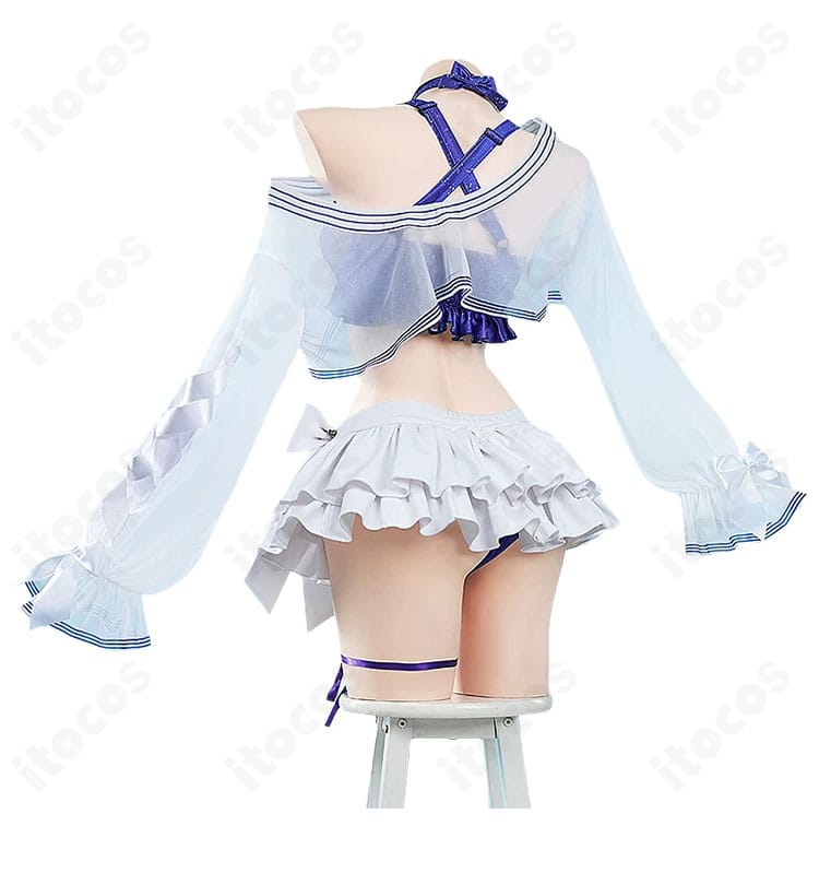マシュ・キリエライト 常夏の水着Ver.03コスプレ衣装の背面