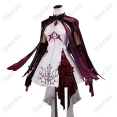 原神 コロンビーナ「少女」のコスプレ衣装｜撮影を彩るドレスと装飾小物９点セット - 1枚目の画像（サムネイル）