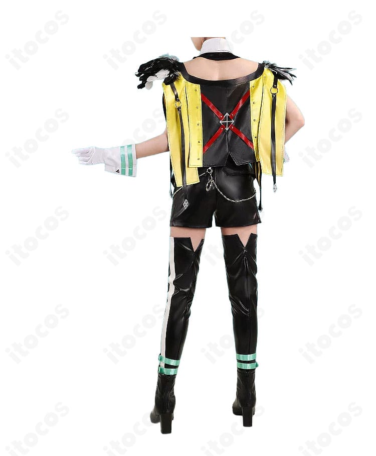 ルーラーシップ勝負服コスプレ衣装の背面デザイン