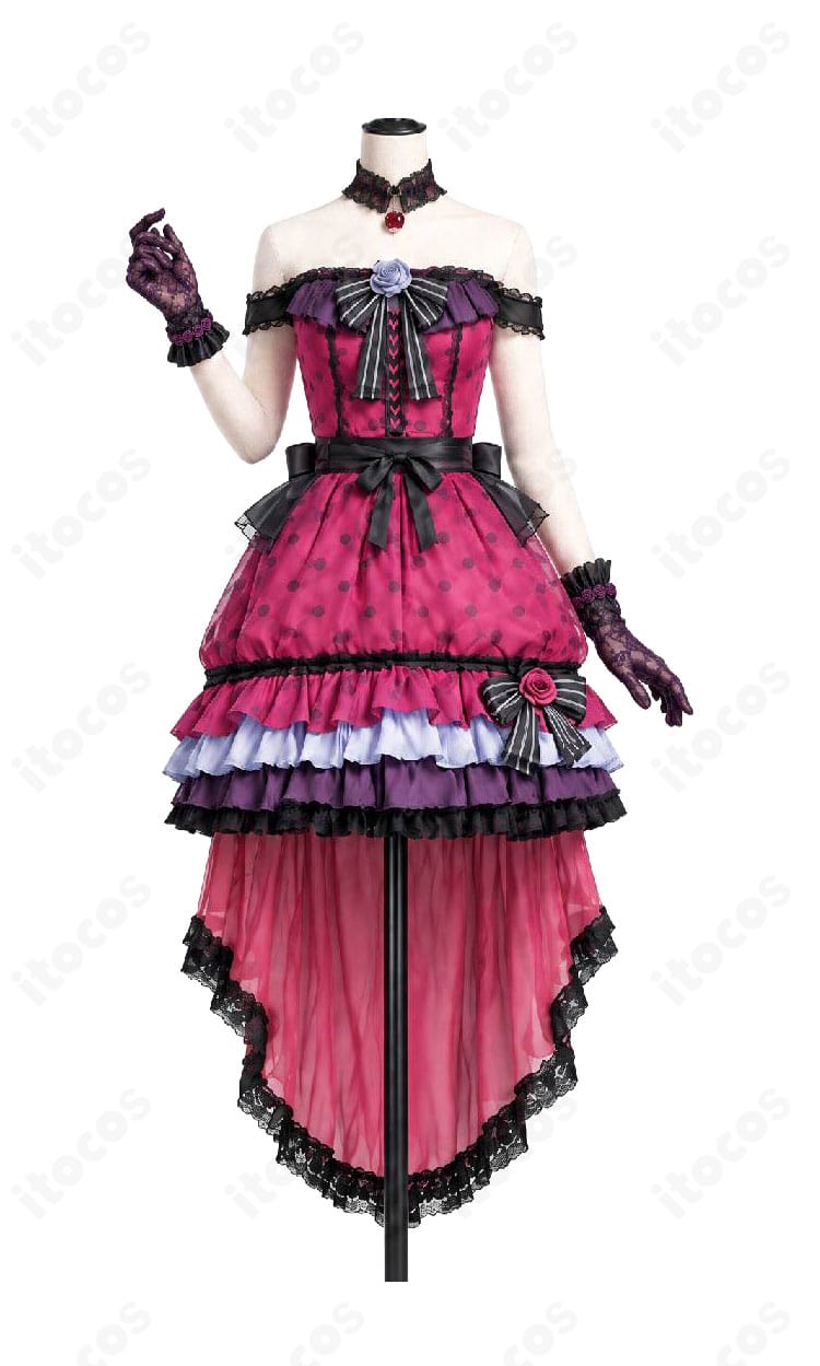 日野森雫「ロミオとシンデレラ」コスプレ衣装のワンピース正面