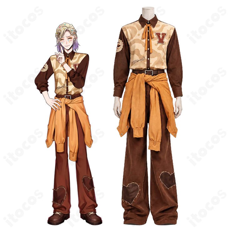 ヴィル・シェーンハイトのキャラクター画像とスウィートアバターのコスプレ衣装の商品画像