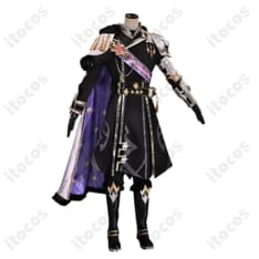 原神「バレリー」コスプレ衣装｜コートとマント、装甲装飾で重厚な撮影スタイルに - 1枚目の画像（サムネイル）