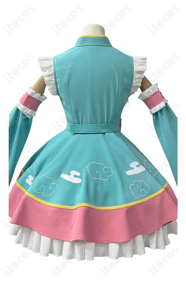 八尋寧々のゆめかわチャイナVer.コスプレ衣装の背面