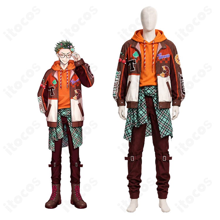 トレイ・クローバーのキャラクター画像とスウィートアバターVer.コスプレ衣装の商品画像