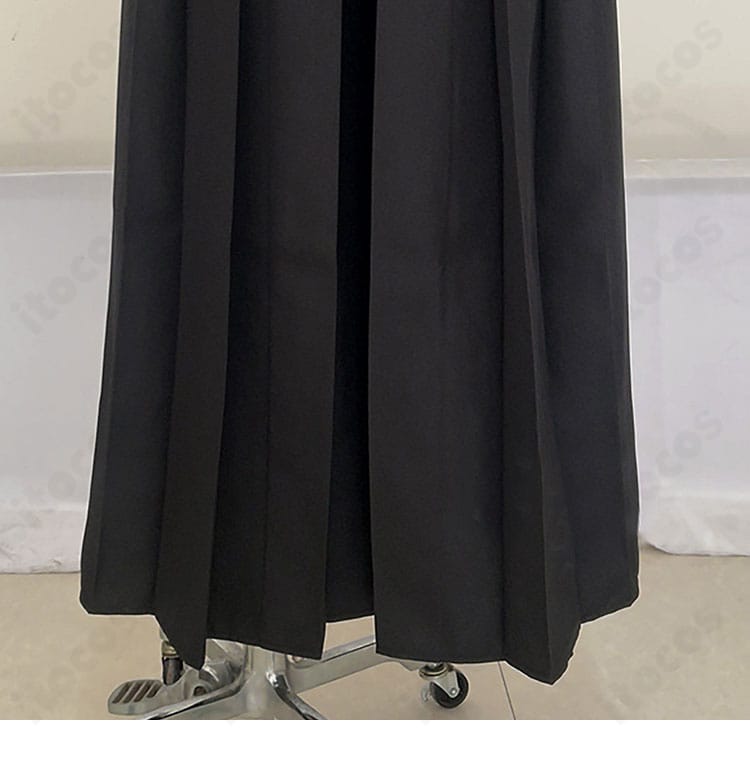 黒死牟コスプレ衣装の裾部分の装飾詳細