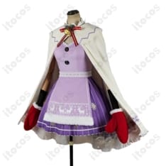 Re:ゼロから始める異世界生活（リゼロ）エミリアたんのクリスマスコスプレ衣装９点セット - 3枚目の画像（サムネイル）