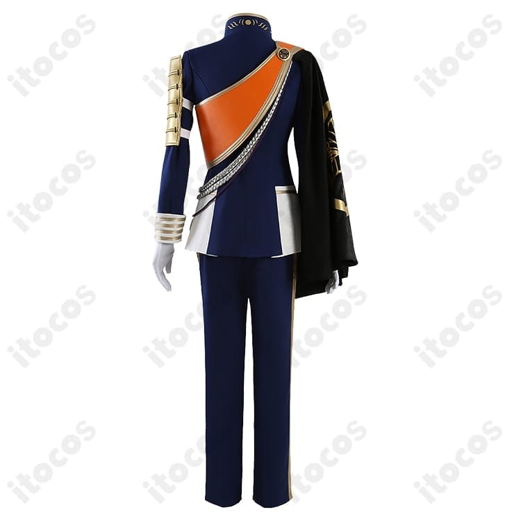 刀剣乱舞ONLINE（とうらぶ）一期一振・いち兄の軍服風コスプレ衣装７点セットで撮影へ - 4枚目の画像