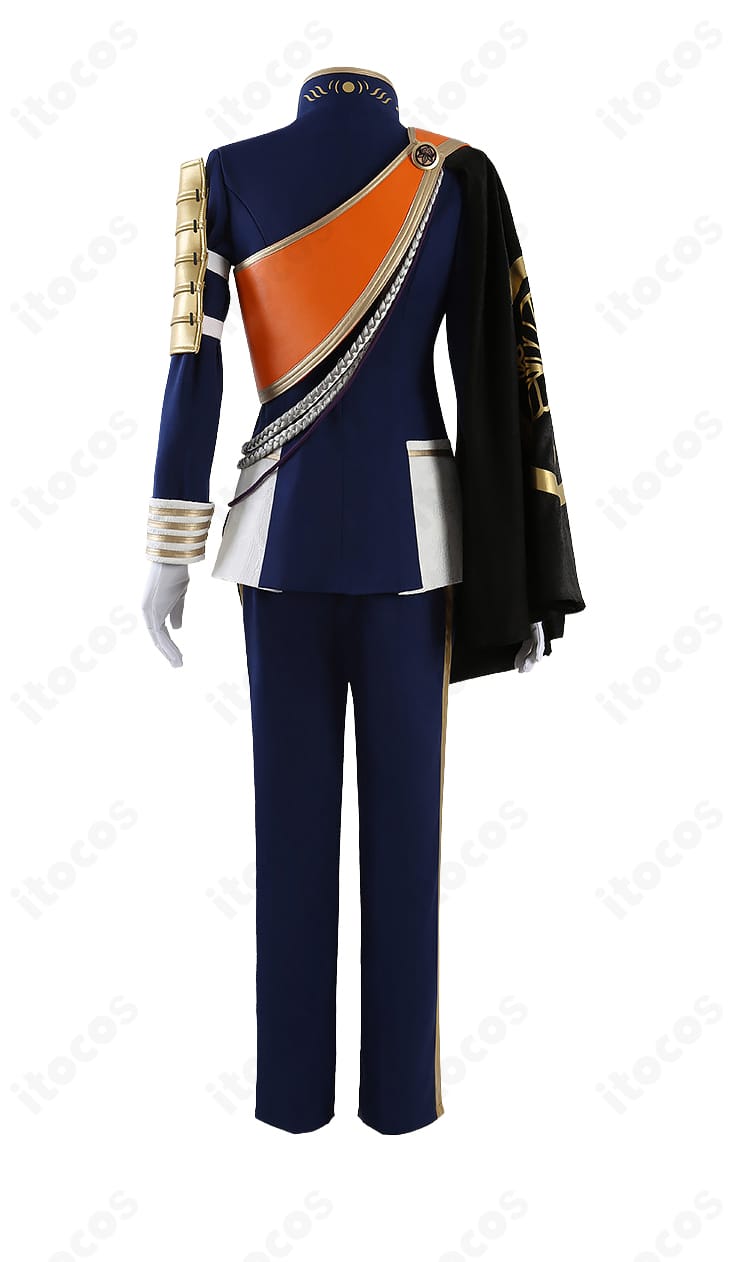 一期一振のコスプレ衣装を側面から見た画像
